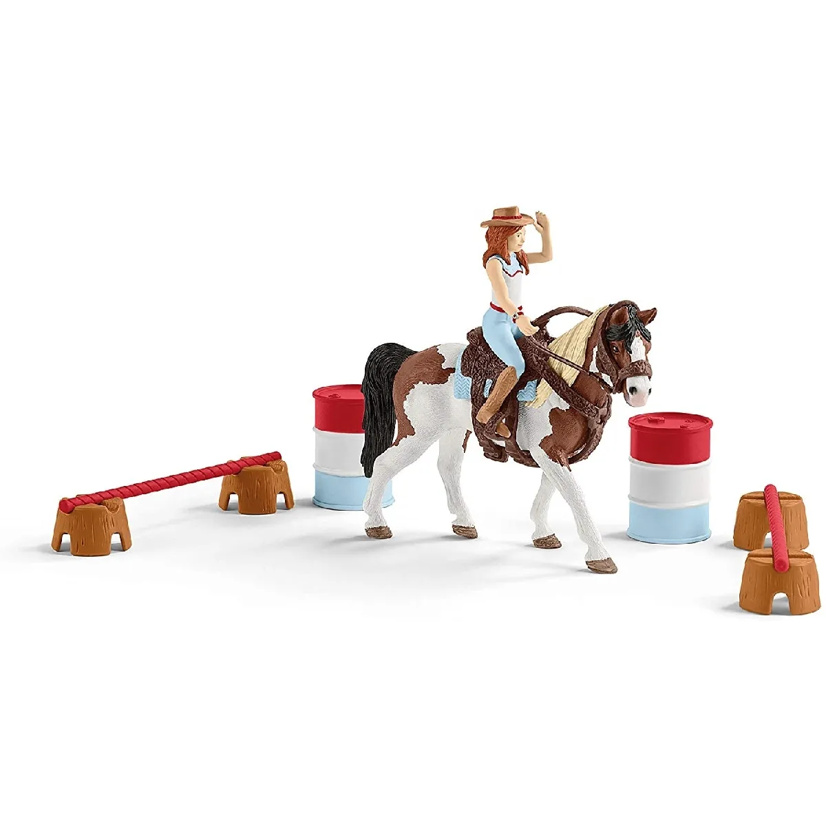 Meilleurs prix pour Schleich Kit d’équitation western Horse Club Hannah