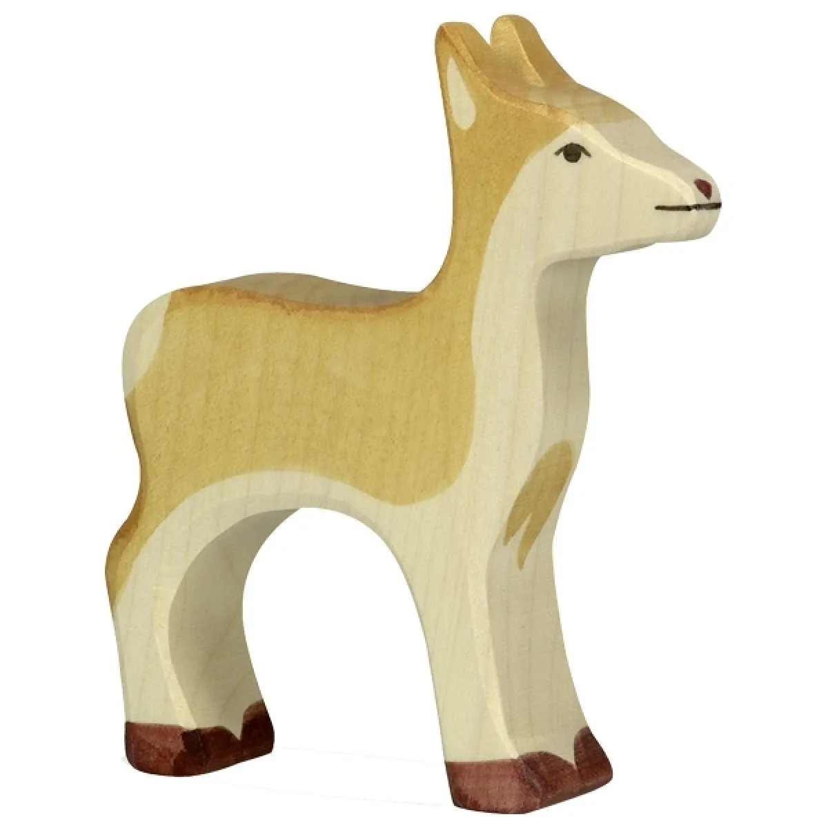 Comparer les prix de Holztiger figurine biche en bois