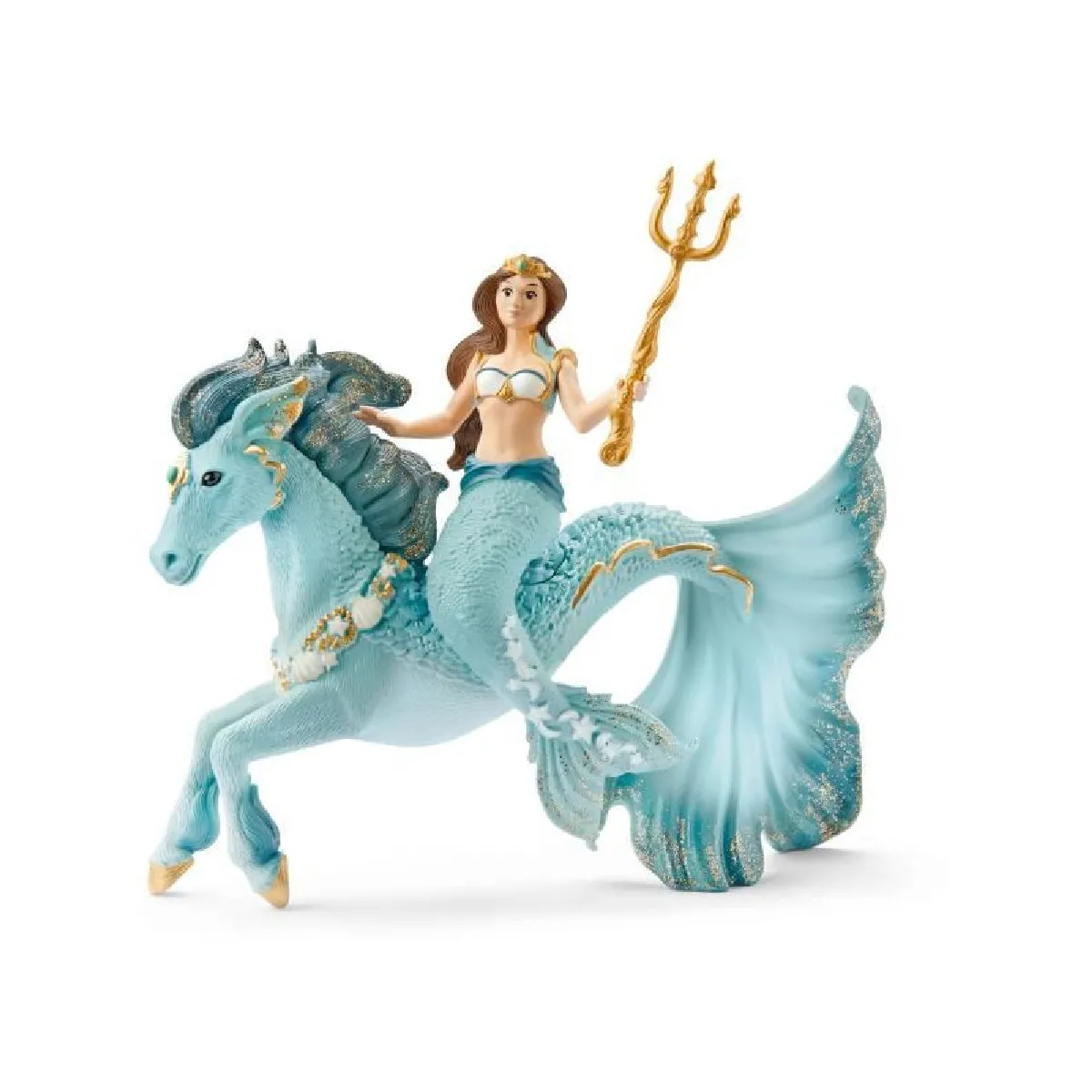 Meilleurs prix pour Schleich figurine sirène Eyela sur cheval de mer