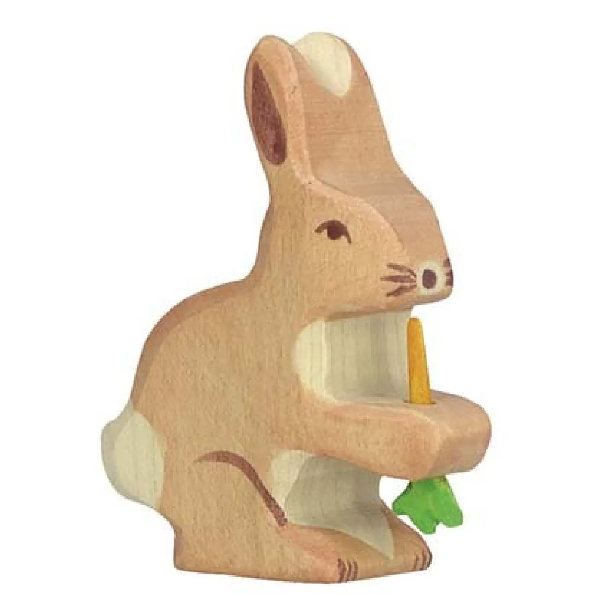 Meilleurs prix pour Holztiger figurine lapin avec carotte