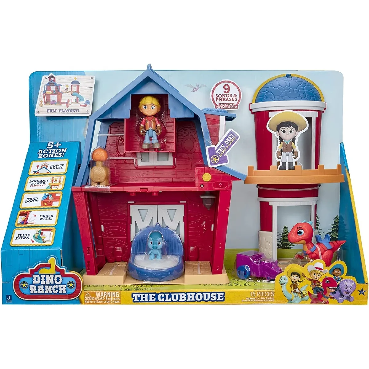Jazwares Set de jeu Dino Ranch Clubhouse