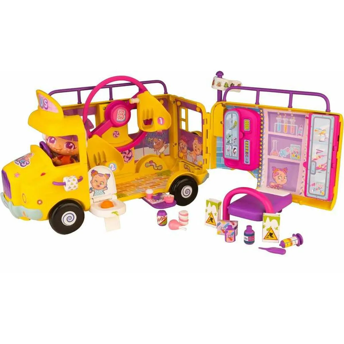 Famosa Playset Mini Bellies Fun Bus