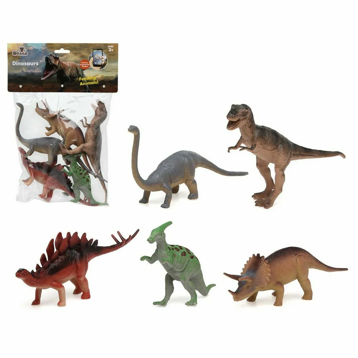 Big buy Set de figurines dinosaures - 5 pièces