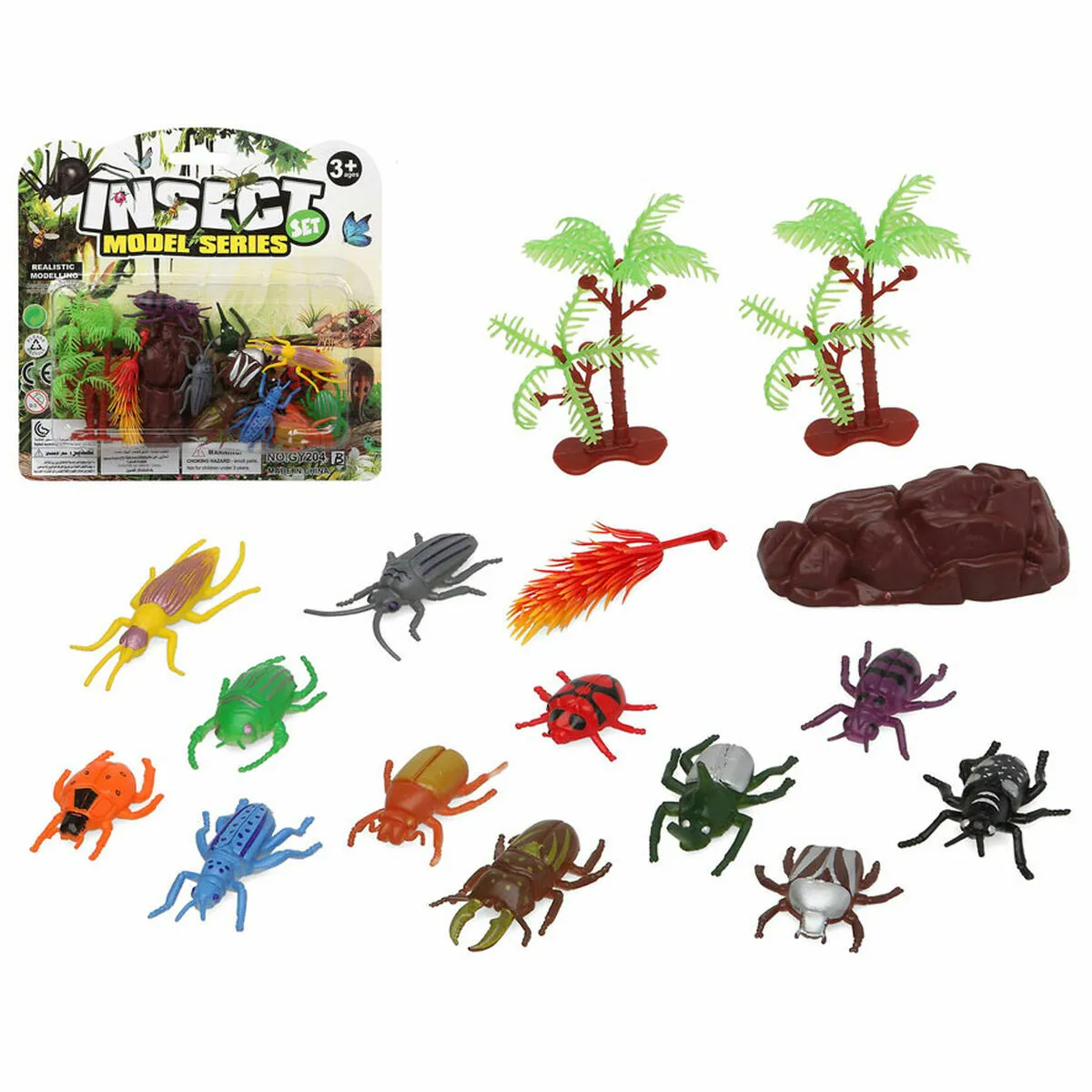 Big buy Figurines insectes pour enfants - Lot de 16