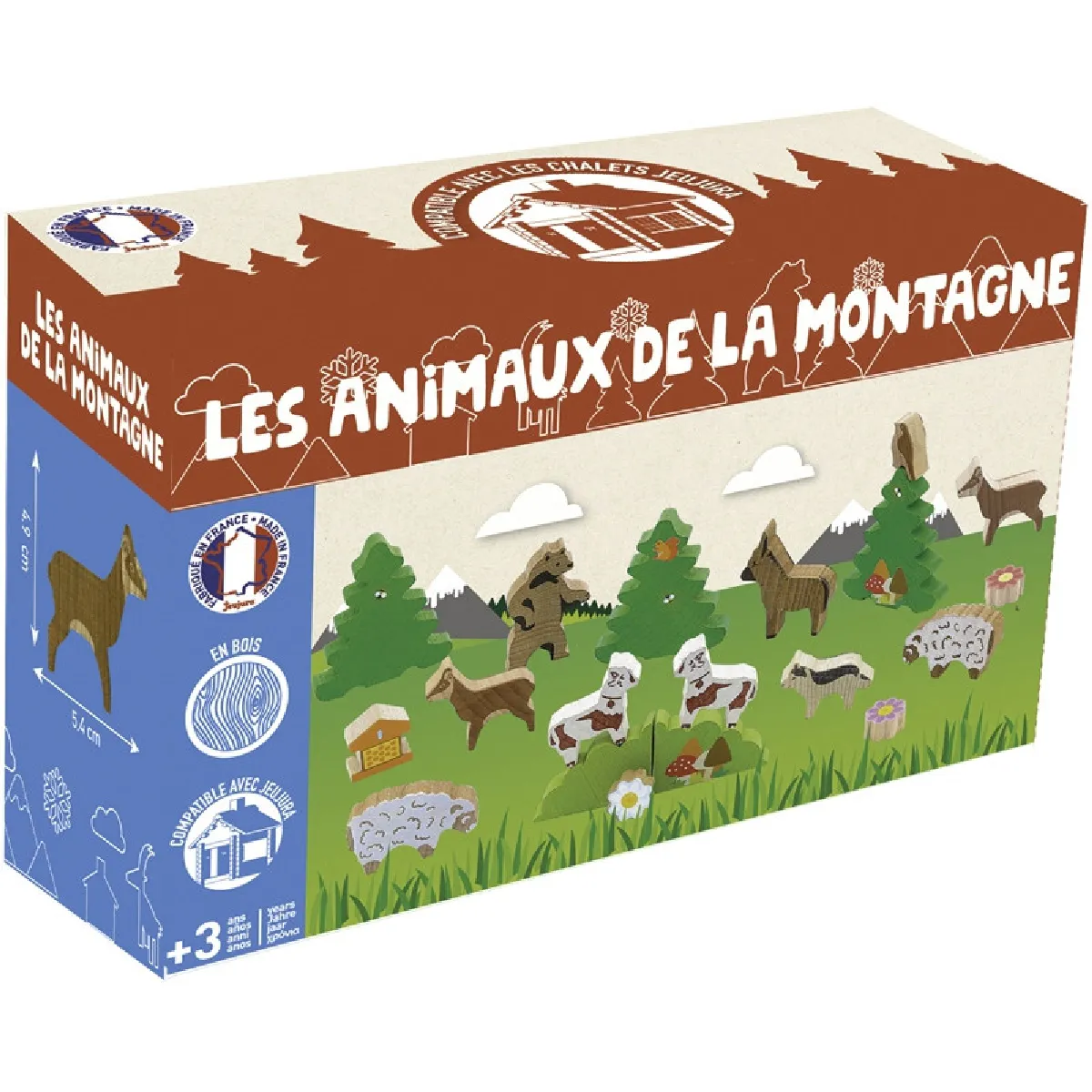 Comparer les prix de Jeujura Figurines animaux de montagne