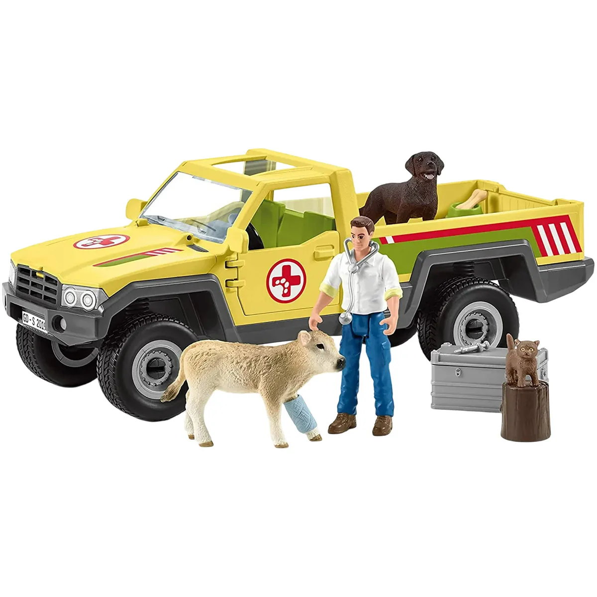 Comparer les prix de Schleich coffret jeu vétérinaire ferme