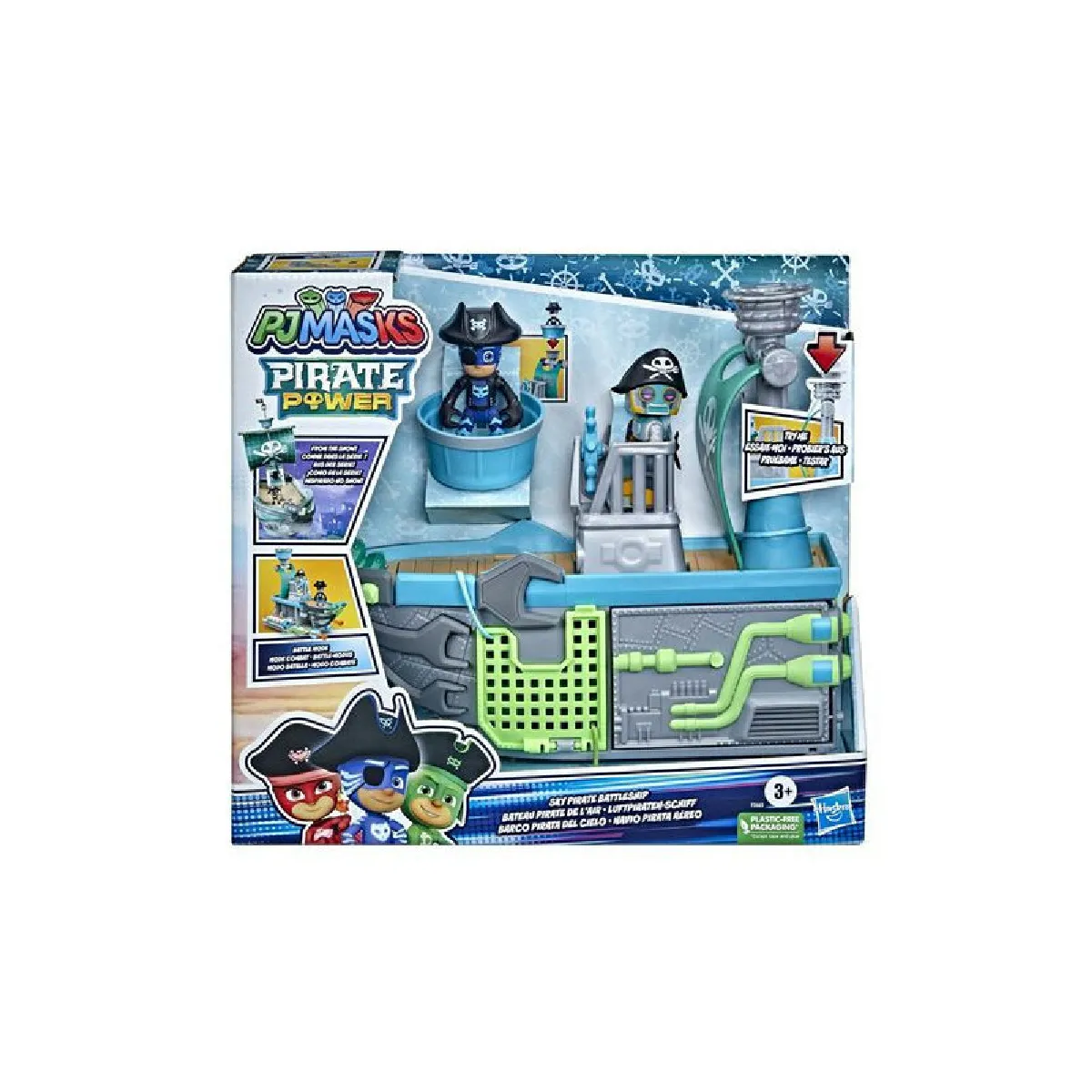 Comparer les prix de Pyjamasques Bateau Pirate de l’air - Figurine