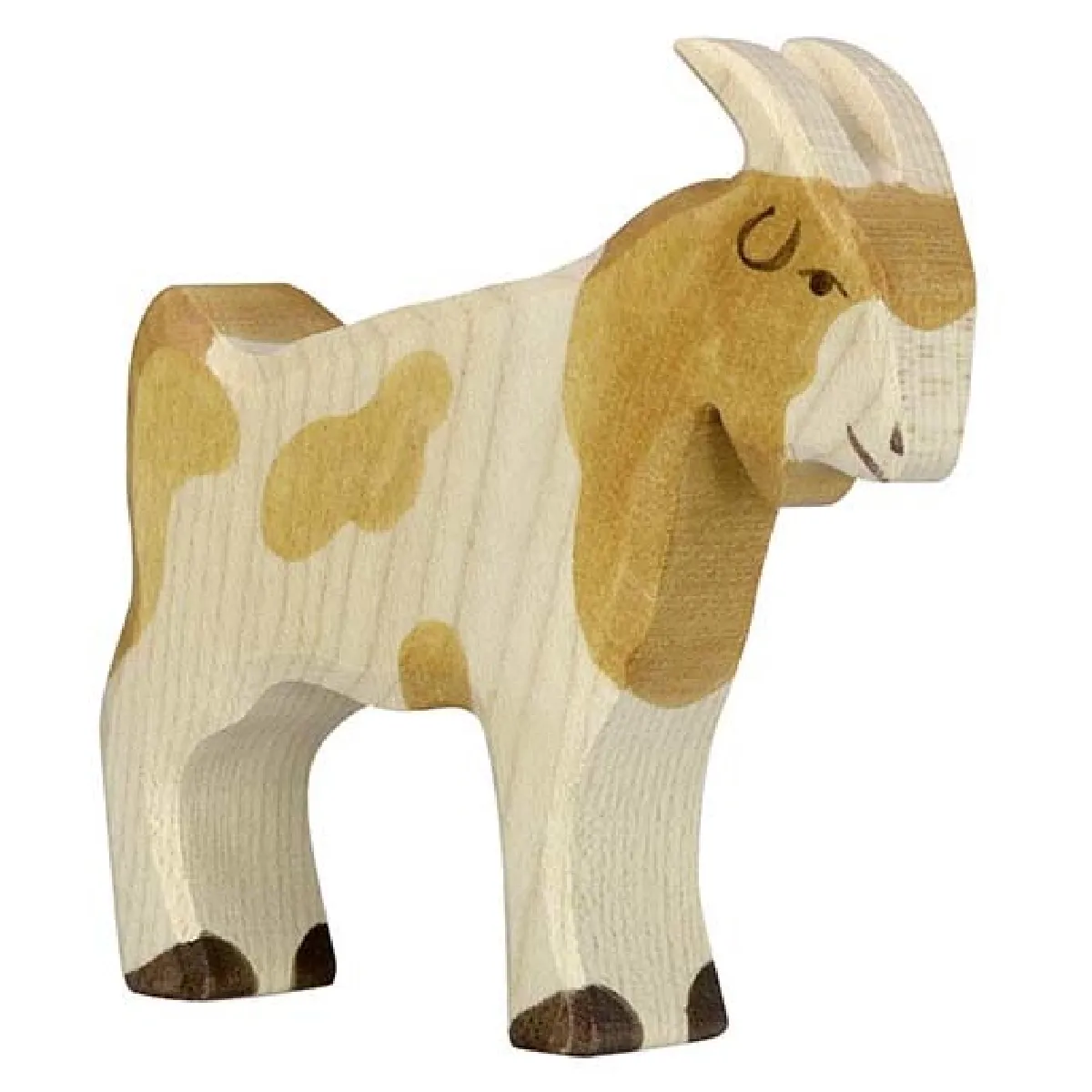 Comparer les prix de Holztiger Figurine bouc en bois