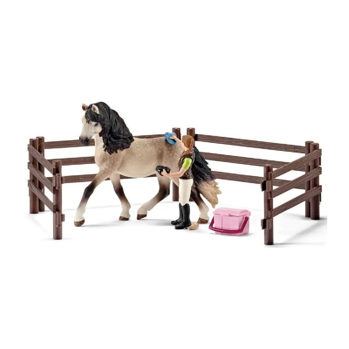 Comparer les prix de Schleich kit de soin chevaux andalous