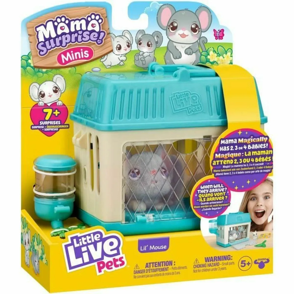 Meilleurs prix pour Moose toys Little Live Pets Mama Surprise peluche