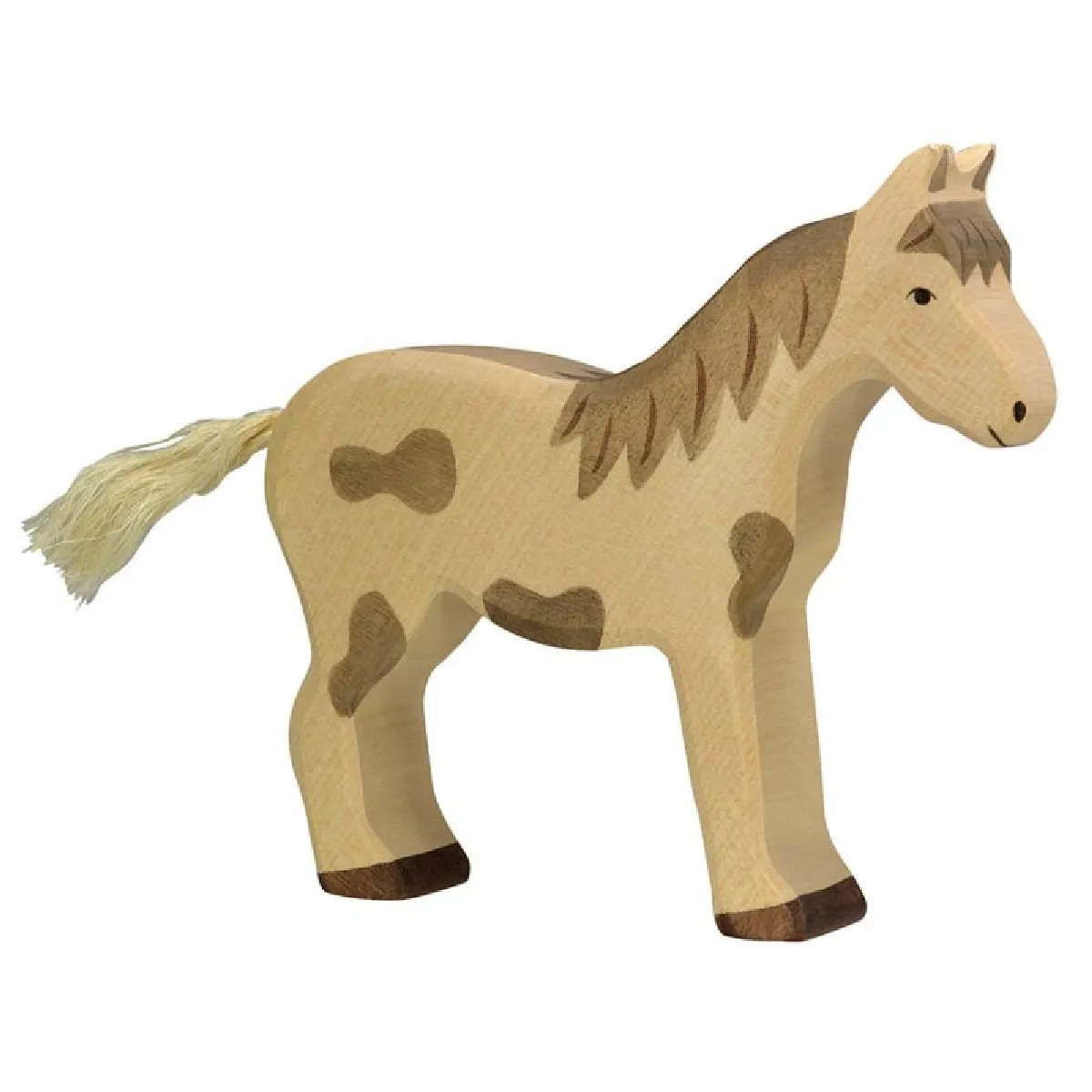 Comparer les prix de Holztiger figurine cheval tacheté