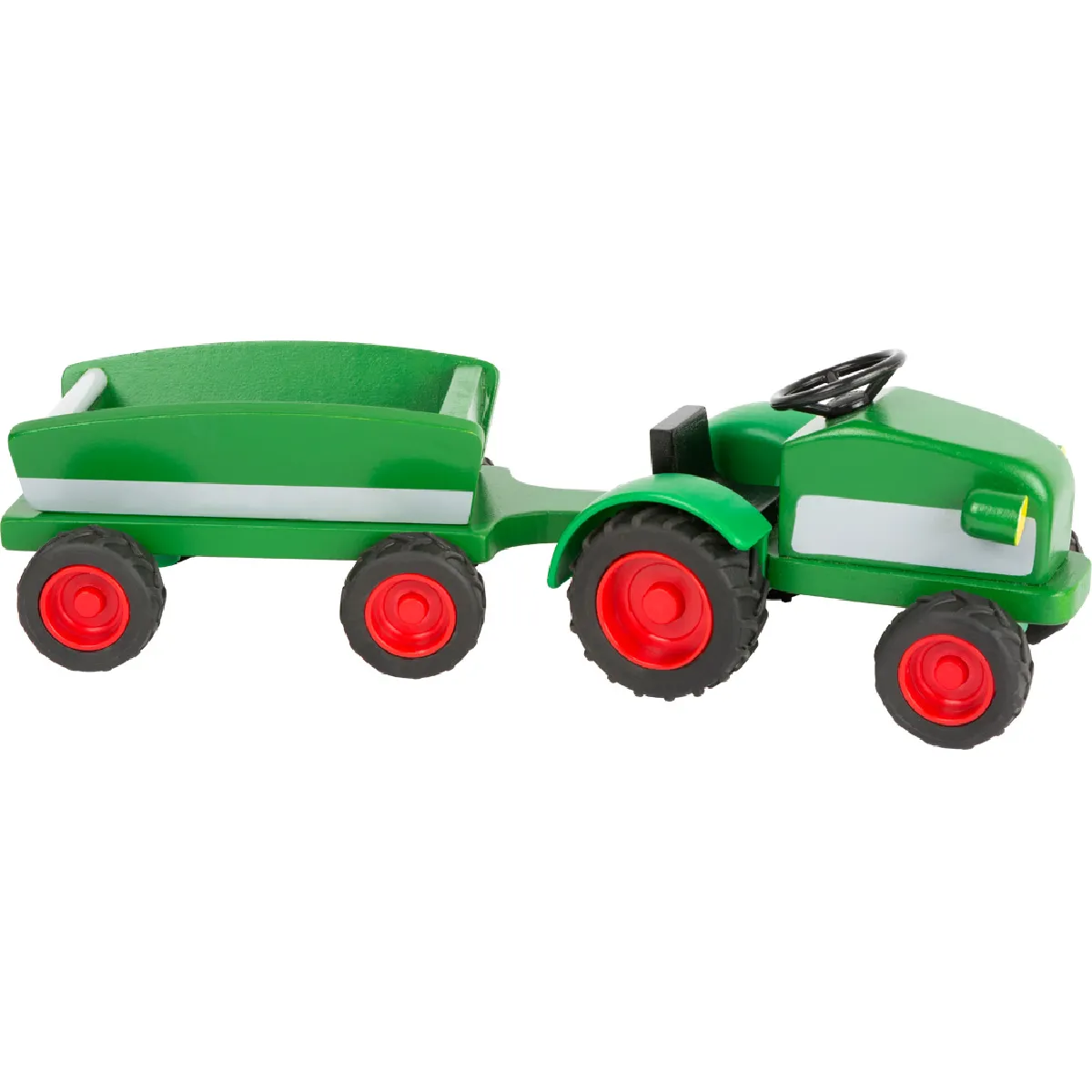 Meilleurs prix pour Small_foot tracteur en bois Woodfriends