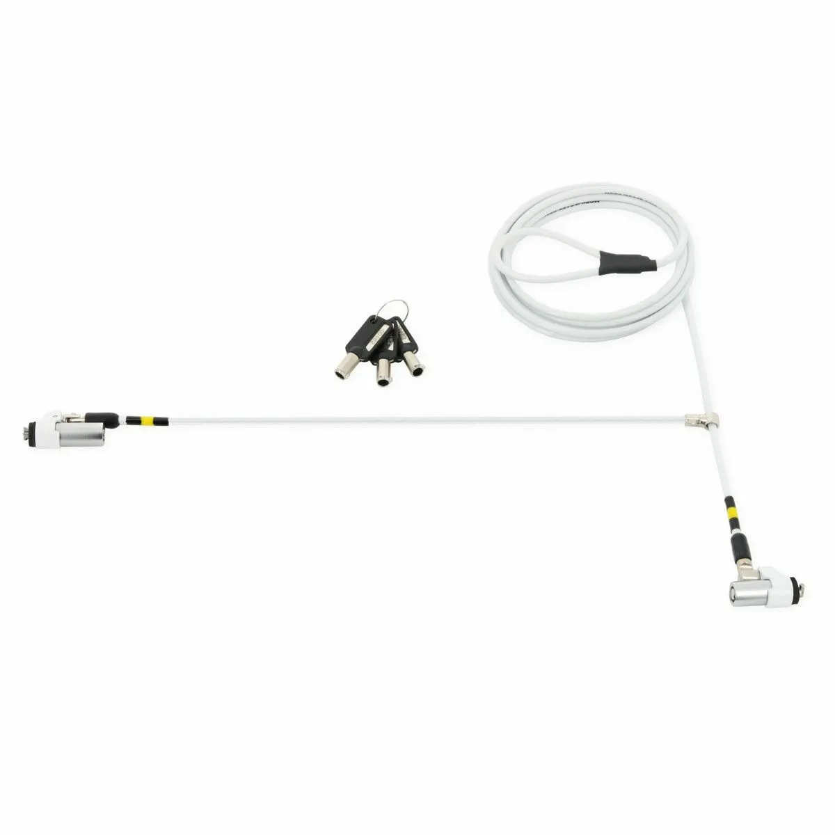 Cadenas Mobilis 001331 1,8 m Acier Couleur Blanc Clé - Image 3