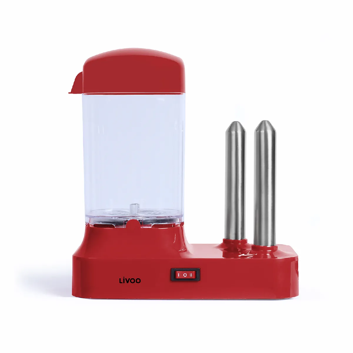 Livoo Rouge Machine À Hot-Dog 340W - Doc238rc