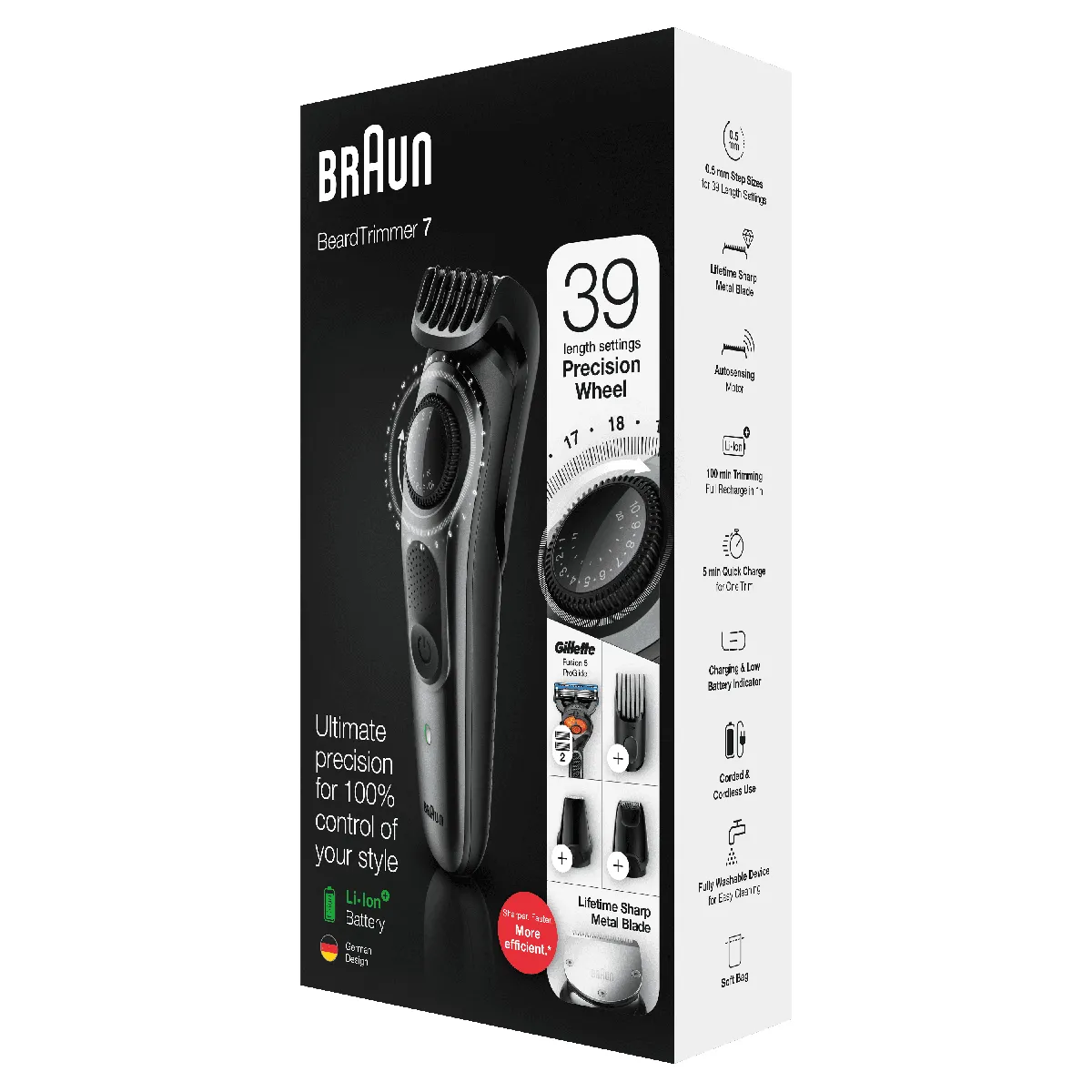 BRAUN TONDEUSE BARBE BT7220 - vue 2