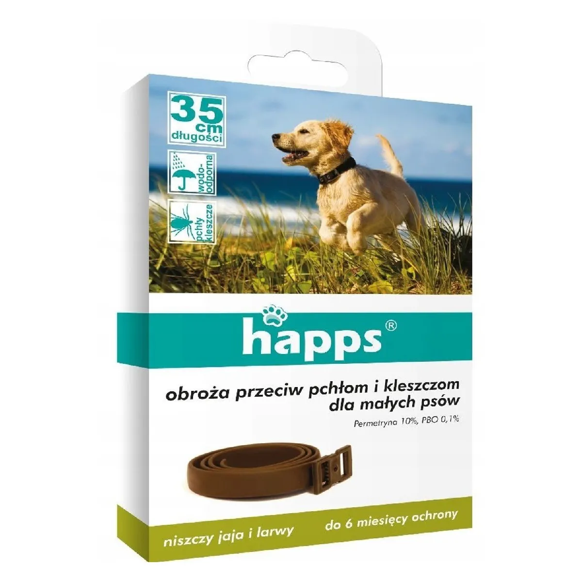 Comparer les prix de Collier contre les puces et les tiques pour les petits chiens Happs