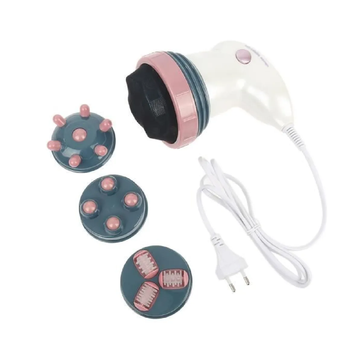 Masseur Électrique Anti Cellulite Black+Decker BEMW351-QS – 4 Têtes Interchangeables, Vitesse Réglable - vue 1