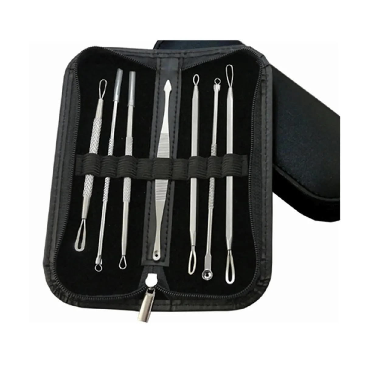 Générique Kit Extracteurs Anti-Acné En Acier Inoxydable