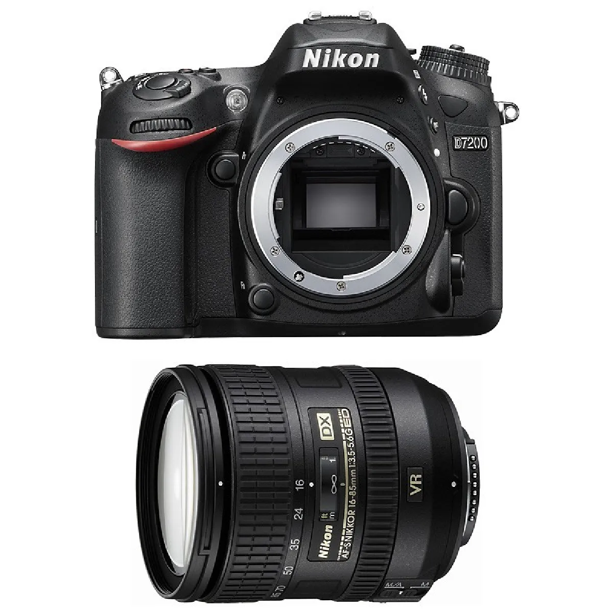 Nikon D7200 Pack + AF DX 16 85mm