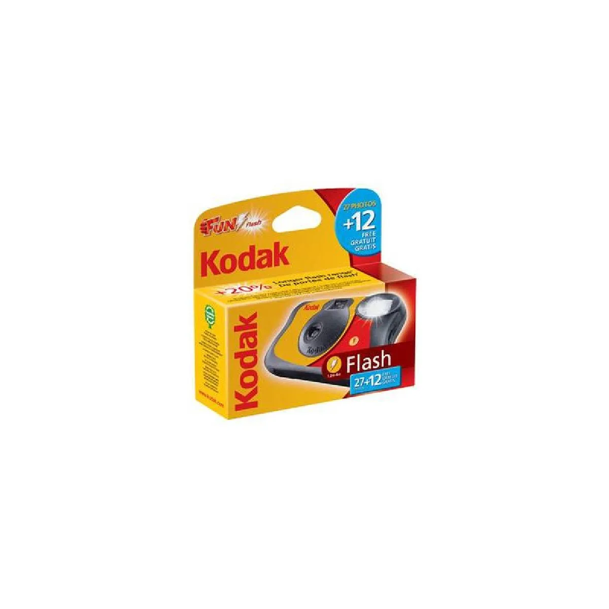 Kodak FUN Flash Single Use Camera 27+12 pic