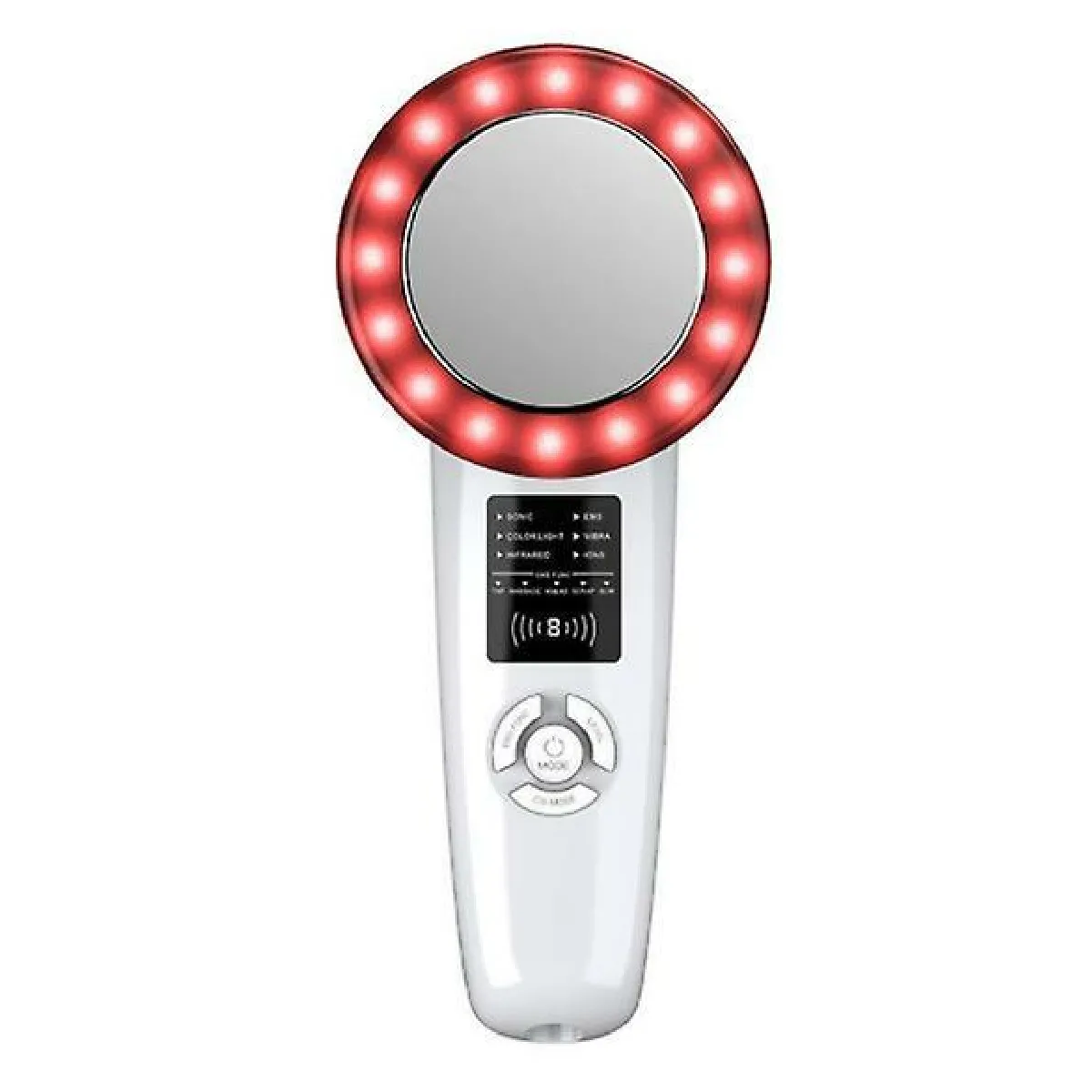 Chrono Blanc Masseur Facial 6 En 1