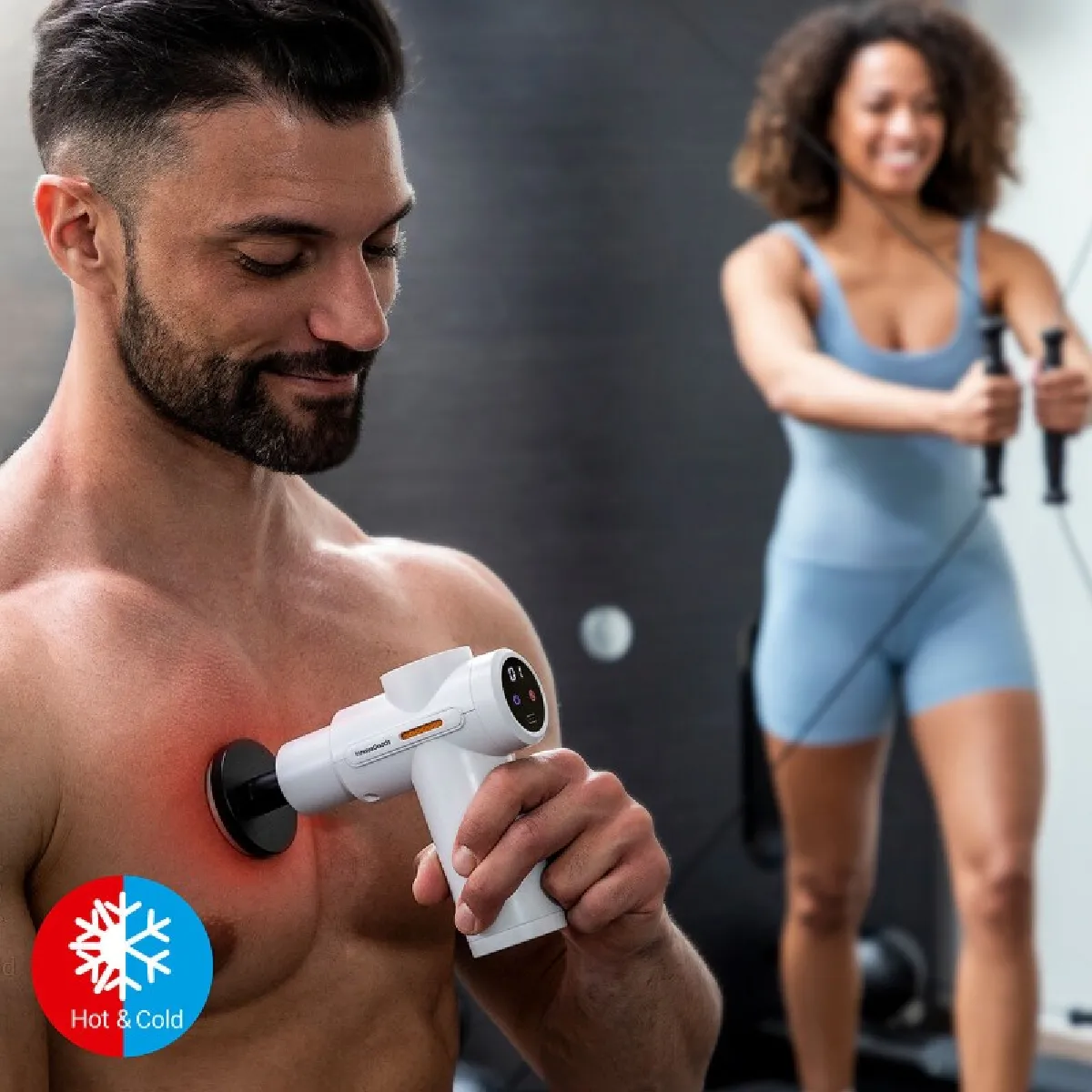 INNOVAGOODS  pistolet de massage chaud/froid Hokgun