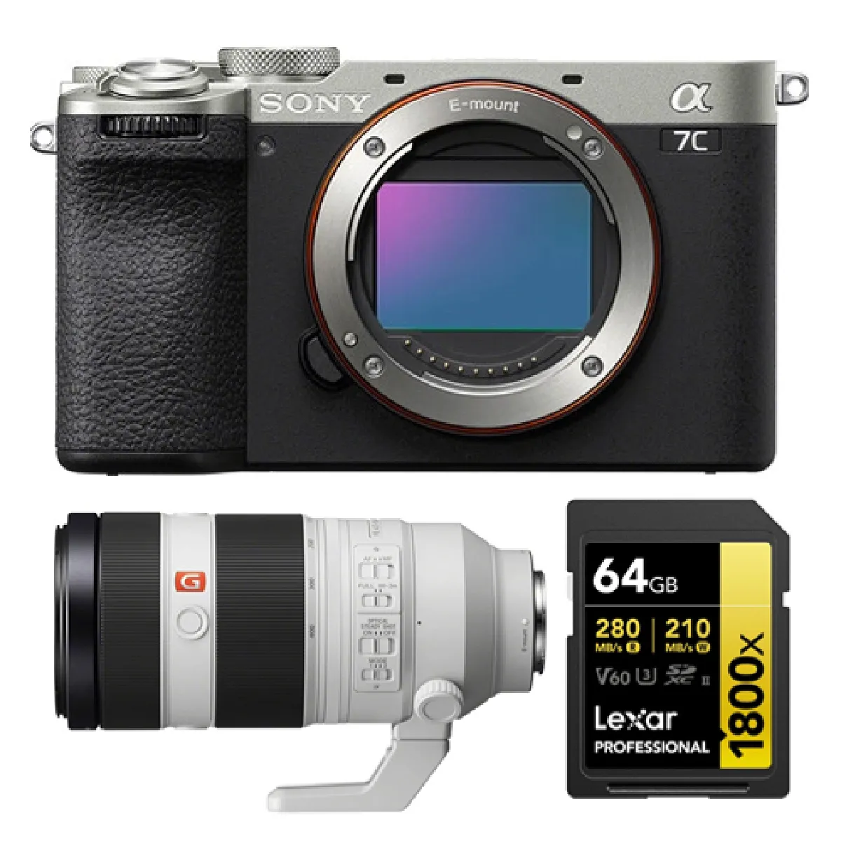 Sony A7C II Arg + SEL100400GM