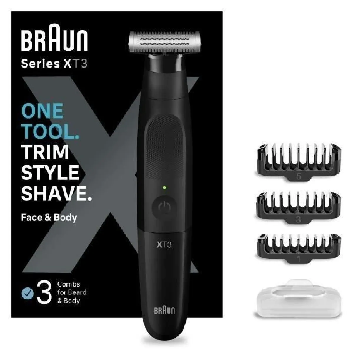 Tondeuse Multifonctions Braun XT3100 – Lame 4D, Étanche, 45min Autonomie - vue 8