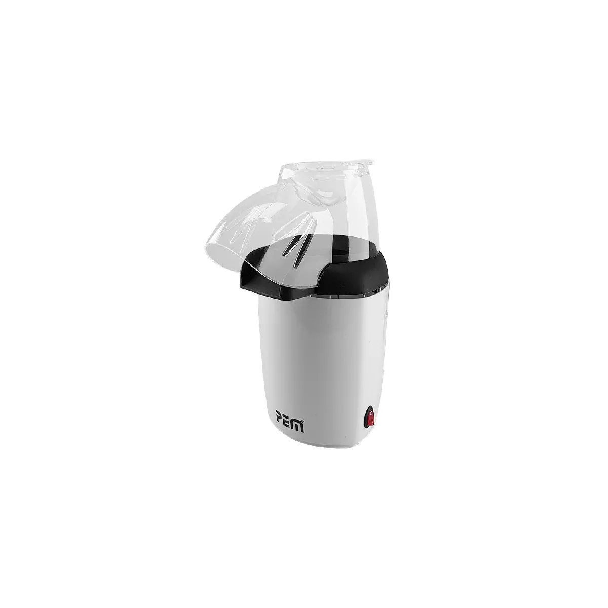 Pem Blanche Machine À Pop-Corn Compacte 1200W - Image 3
