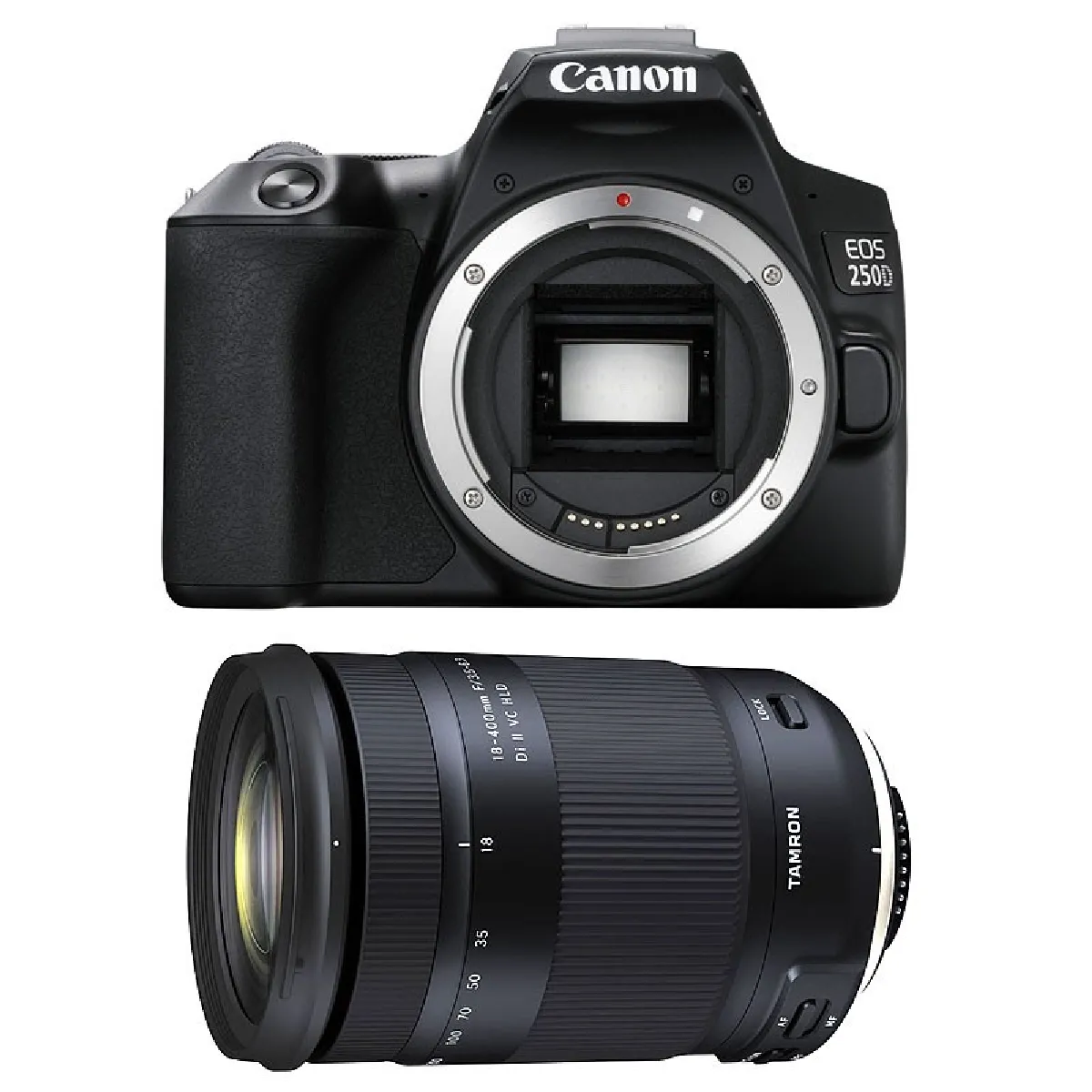 Canon EOS + TAMRON 18 400 VC - vue 2