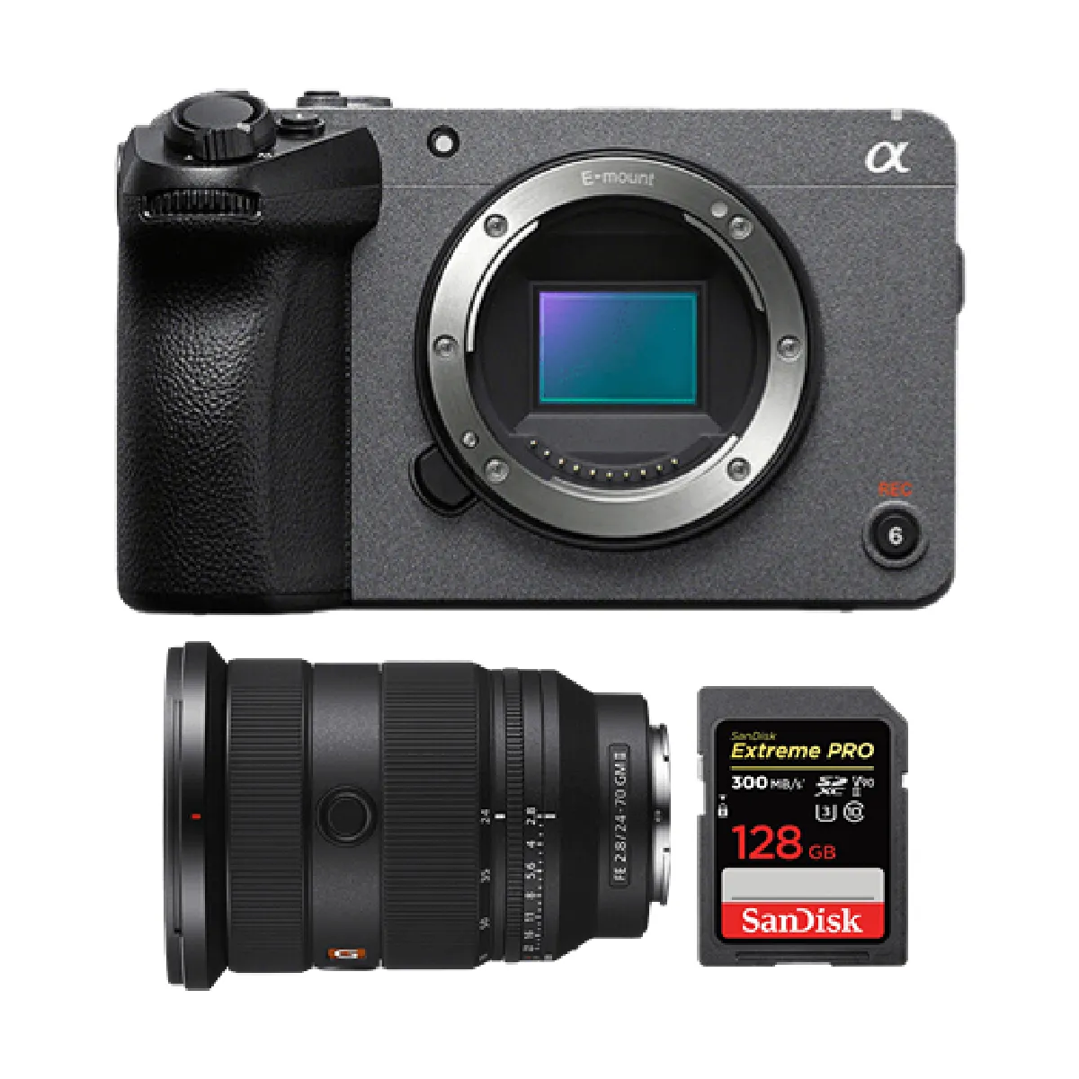 Sony FX30 + FE 24 70mm