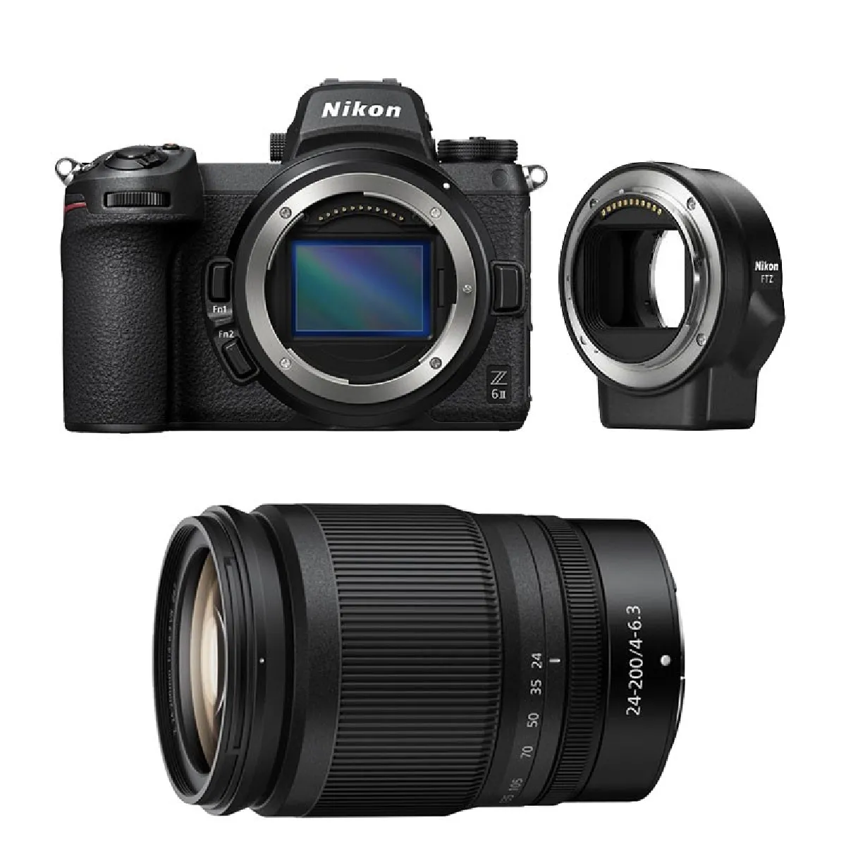 NIKON  z 6ii + 24-200 + ftz VOA060K005