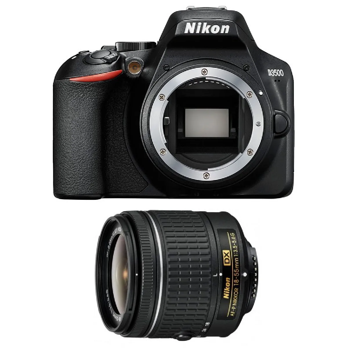 Nikon D3500 + 18 55 non VR - vue 1