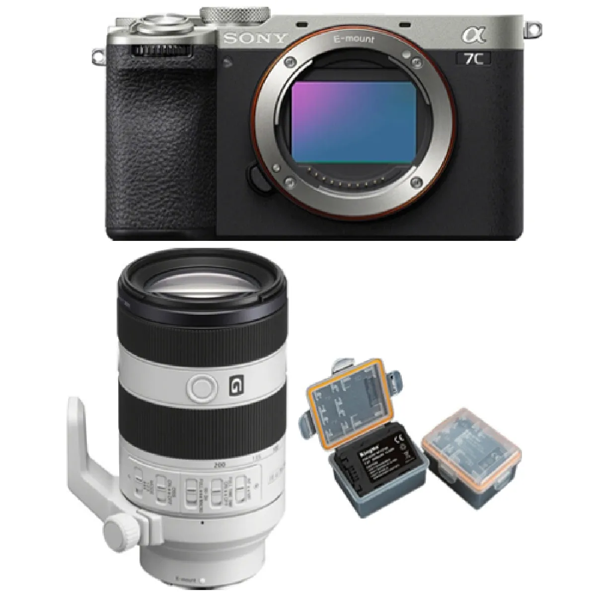 Sony Alpha A7C II + 70 200mm - vue 2