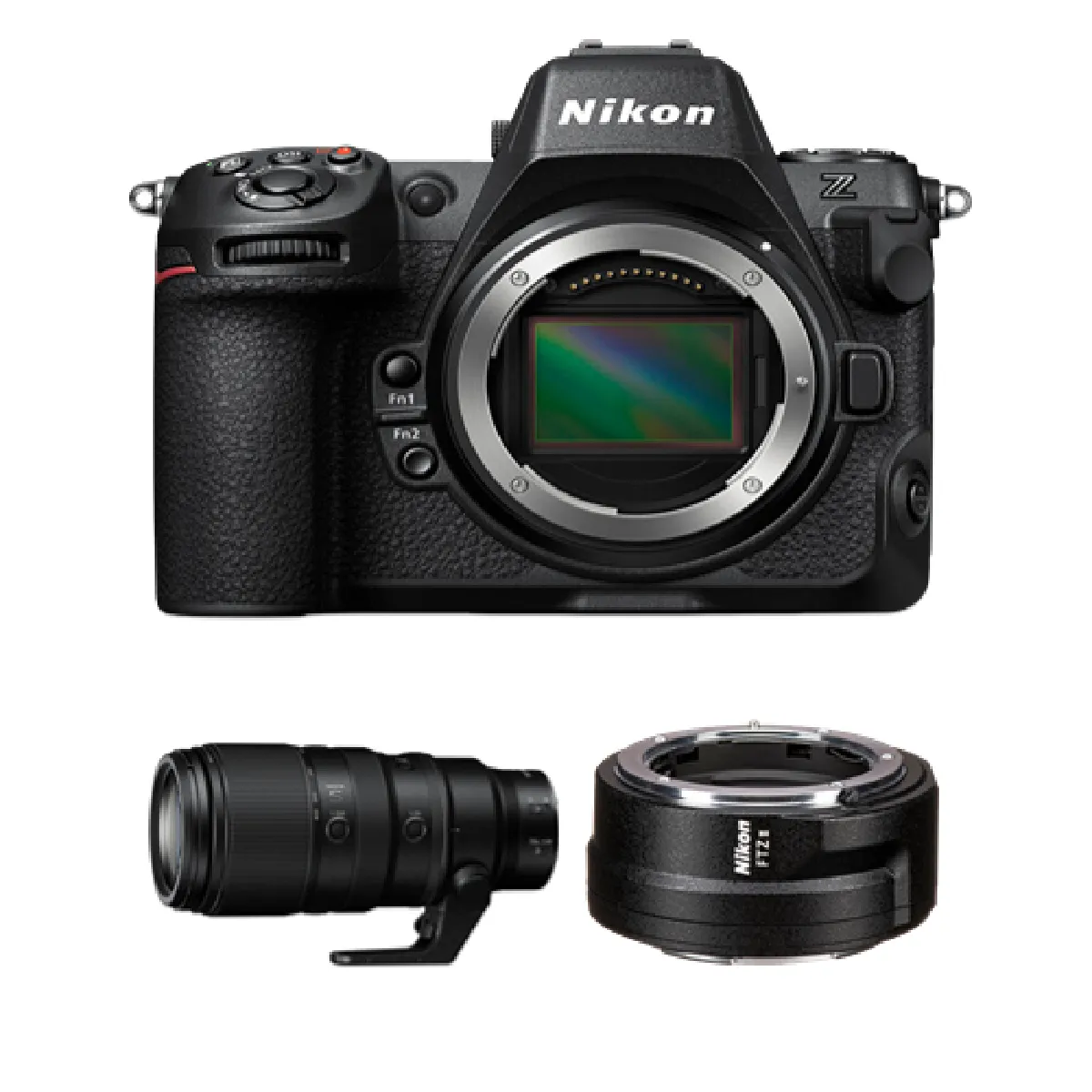 Nikon Z8 Boîtier + FTZ II + Z 100 400mm f4.5 5.6 VR