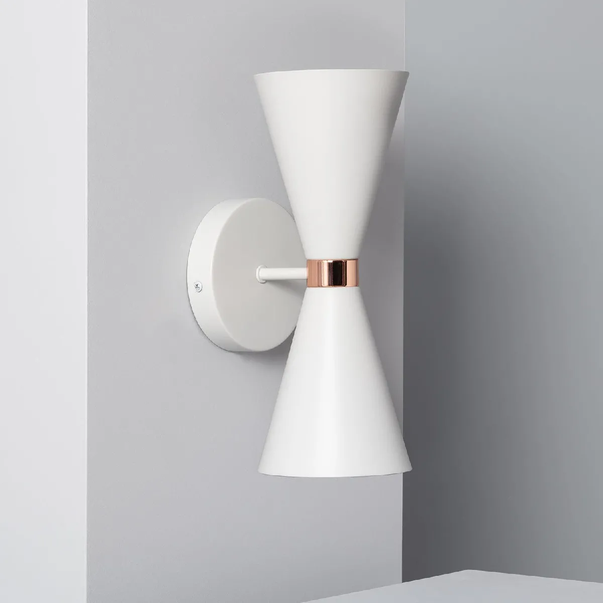 Ledkia applique murale Kusini - Blanc Ledkia applique murale Kusini - Blanc