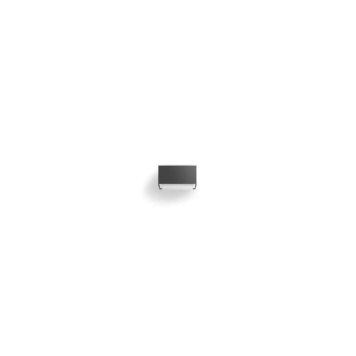 Ledkia Applique Murale Led - Anthracite