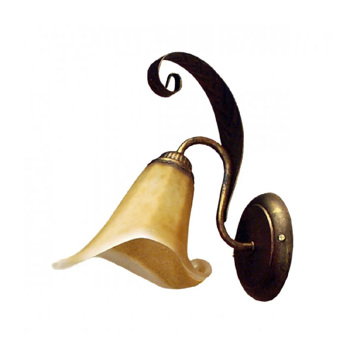 Lumière Applique Murale Alga - Verre, Métal