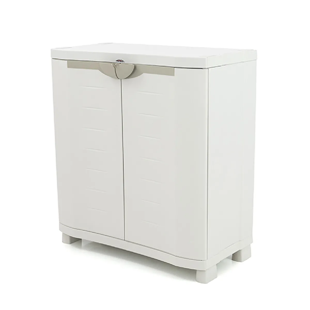 Pegane Armoire basse plastique - vue 2