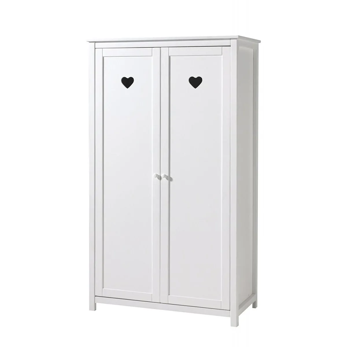 Mes Armoire 2 portes enfant - Blanc