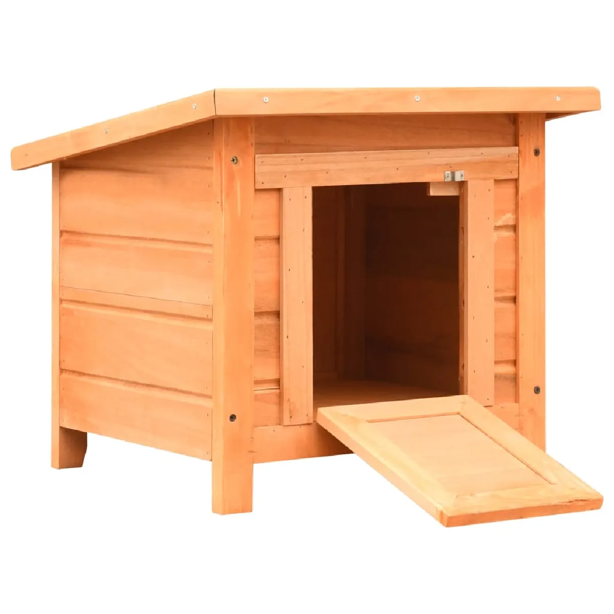 Vidaxl Maison De Chat Pin Massif 50 X 46 X 43,5 Cm