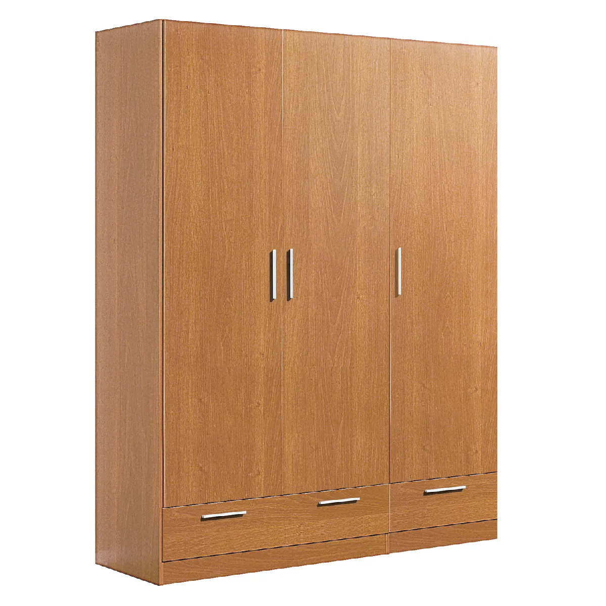 Pegane Armoire 3 portes - Merisier