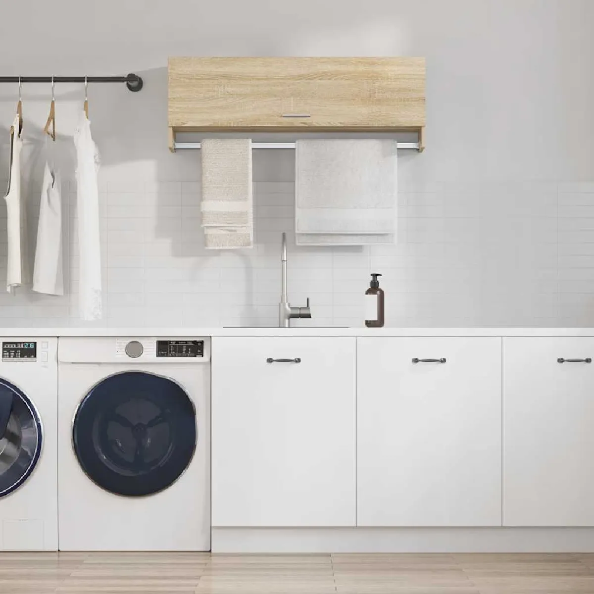Vidaxl Garde-robe Chêne Sonoma - 100cm