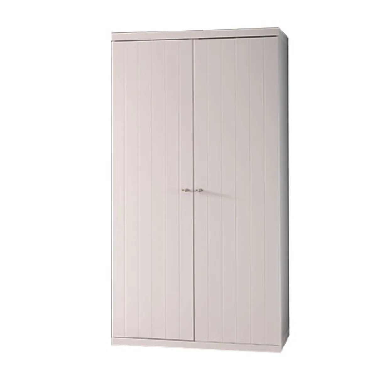 Mes Armoire Breval 2 portes - Blanc