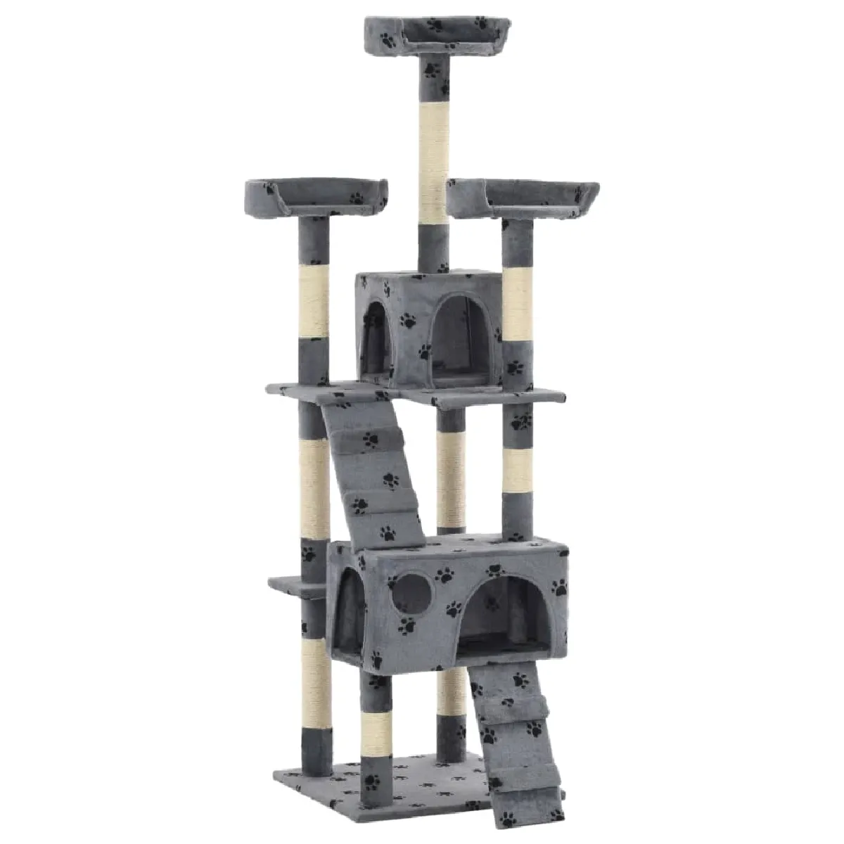 vidaXL Arbre à chat Empreintes 170 cm - vue 2