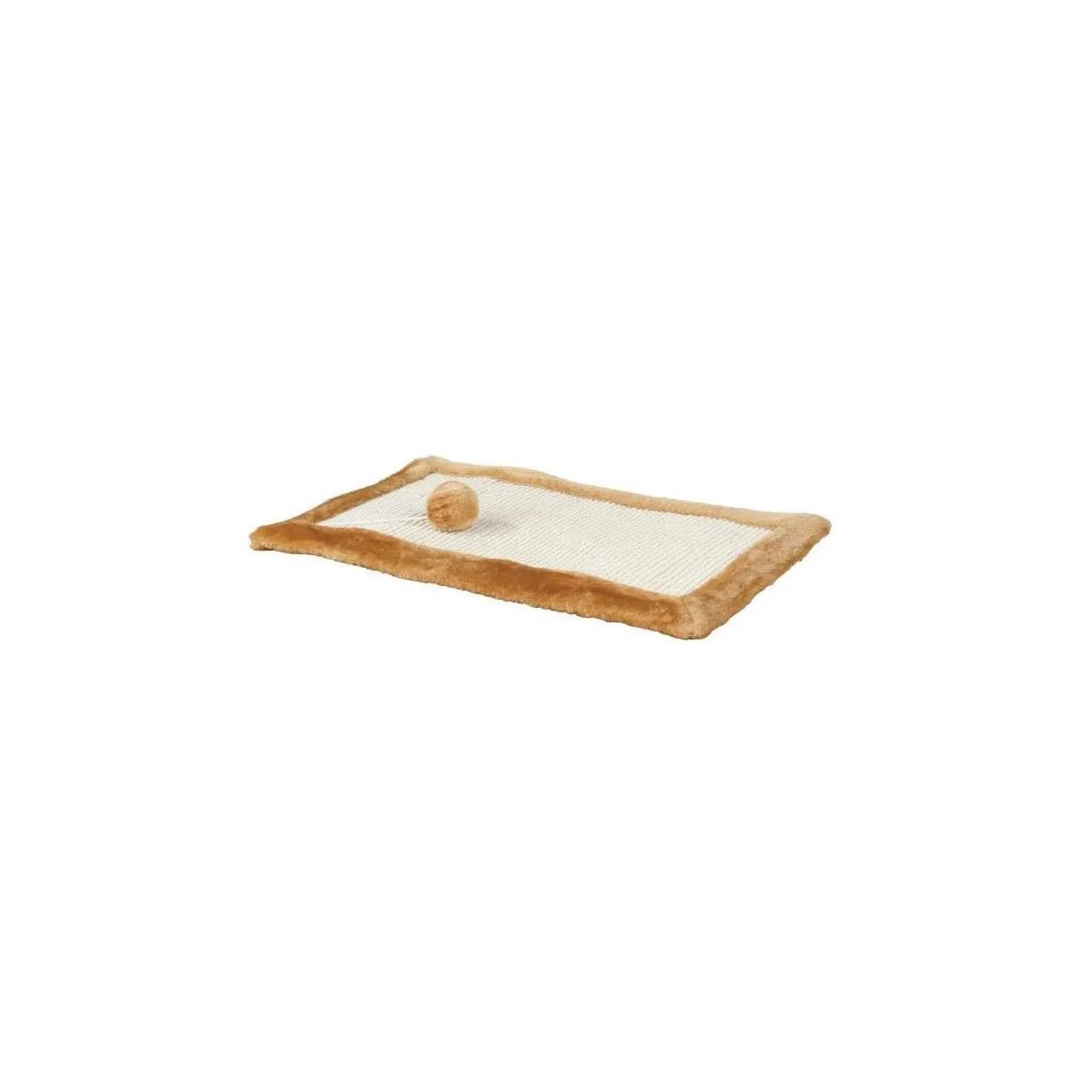 TRIXIE Griffoir sisal avec bord peluche TRIXIE Griffoir sisal avec bord peluche