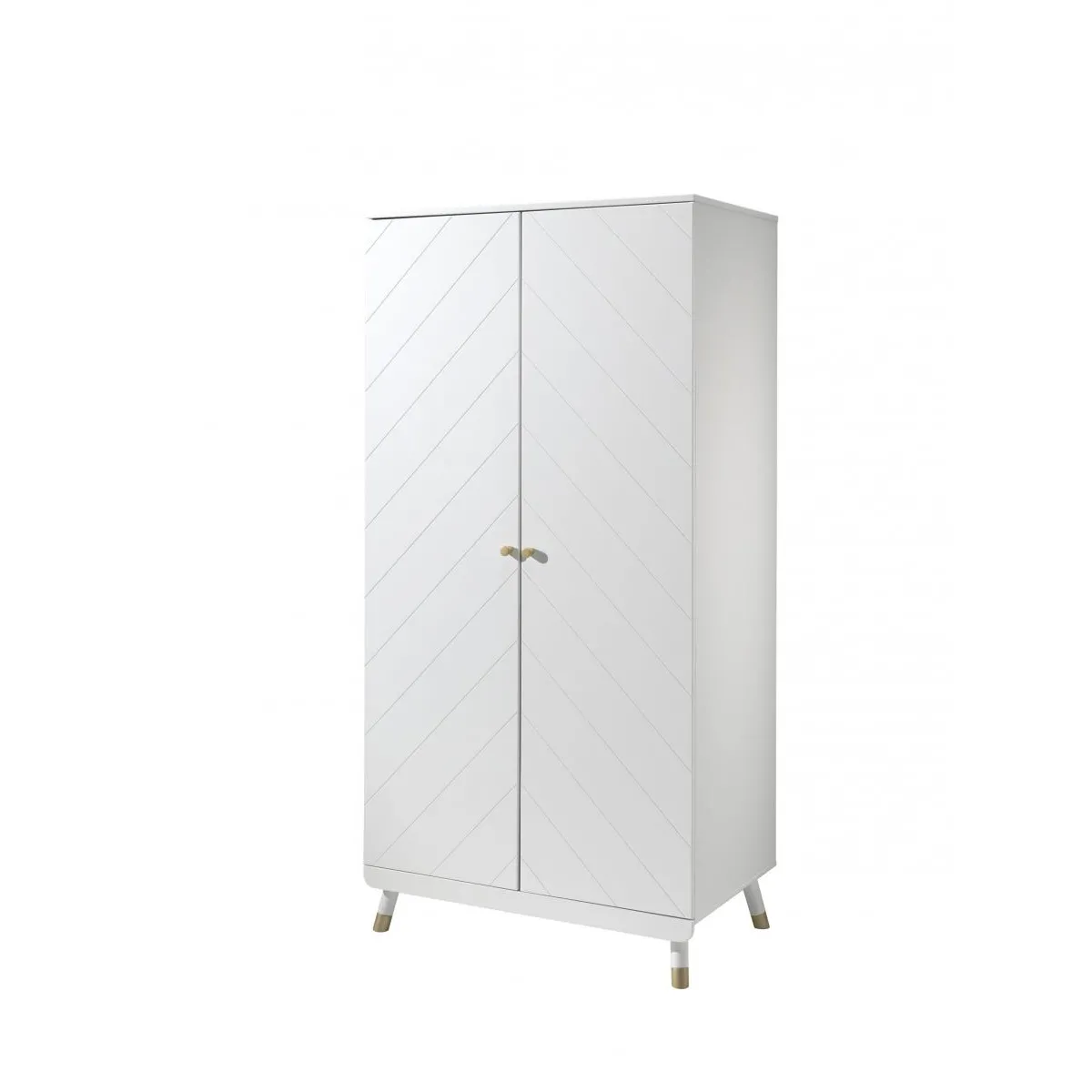 Vipack Billy armoire 2 portes - Blanc