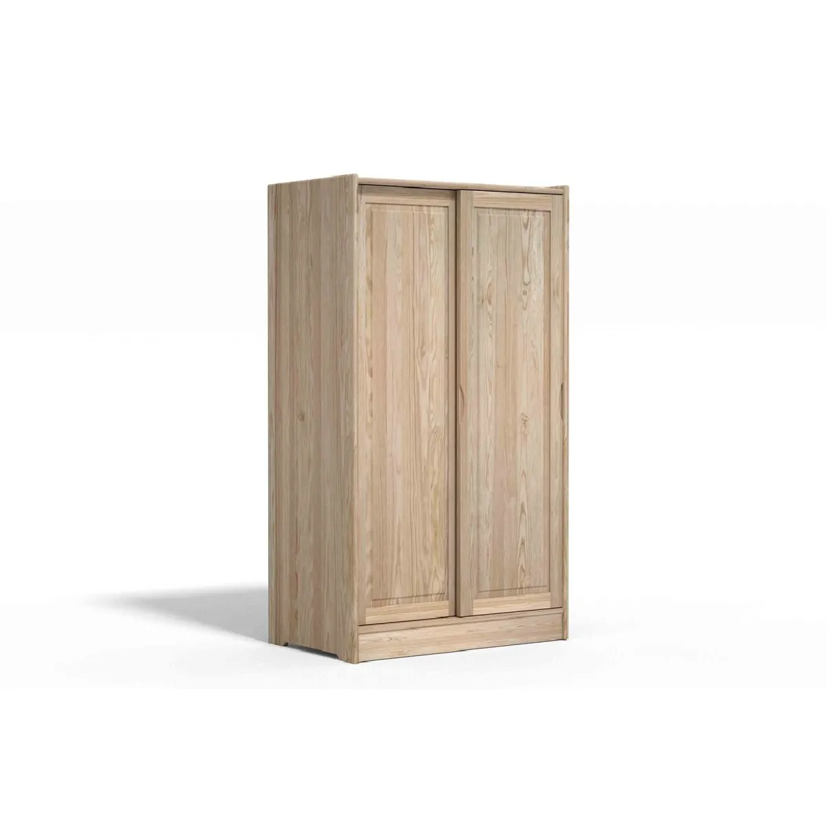 Decopin Armoire portes coulissantes Fidji - Naturel
