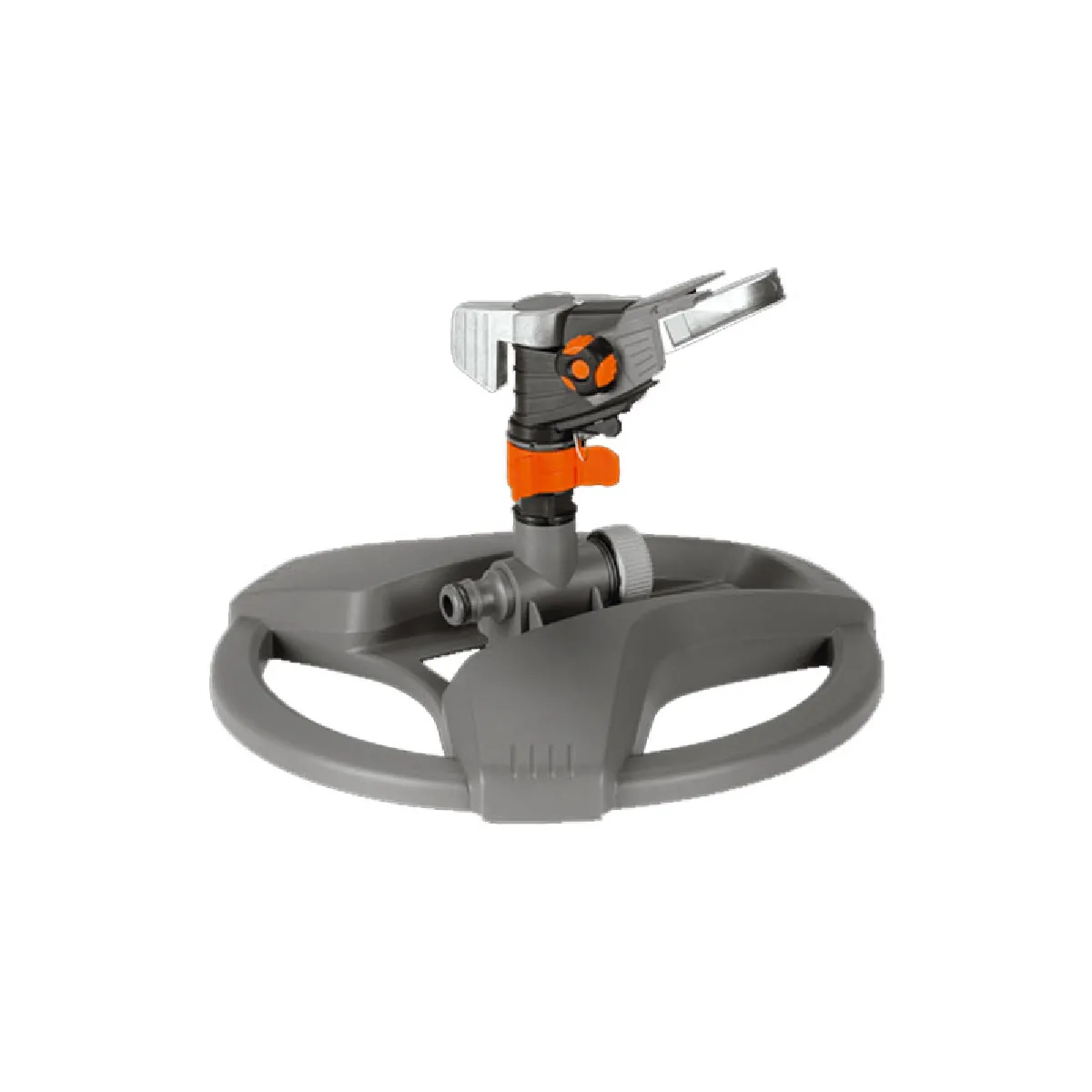 GARDENA Arroseur canon traîneau Premium – Portée réglable 12.5m max – Superficie max 490m² – Pour jardin Garantie - vue 4