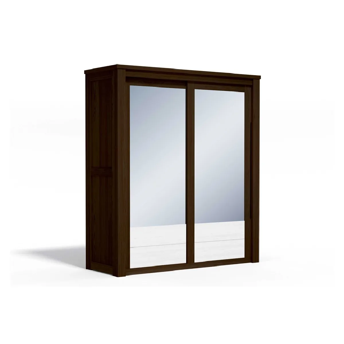 Decopin Armoire penderie 2 portes - Wengé